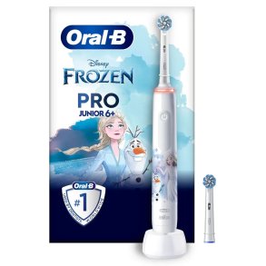Oral-B PRO 14876673 elektrisk tandb�rste Barn Roterende tandb�rste Flerfarvet, Hvid