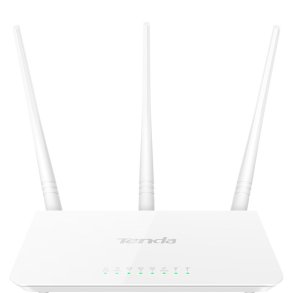 Tenda F3 trdls router Hurtigt ethernet Hvid