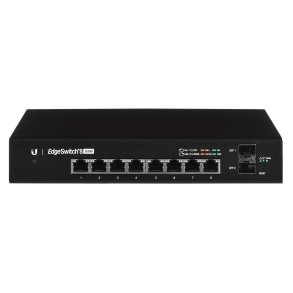 Ubiquiti EdgeSwitch 8 Administreret Gigabit Ethernet (10/100/1000) Strm over Ethernet (PoE) Sort