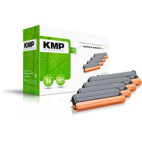 KMP MULTIPACK B-T98V tonerpatron 4 stk Kompatibel Sort, Bl�, Magenta, Gul