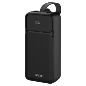 Savio BA-10 powerbank 10000 mAh Sort