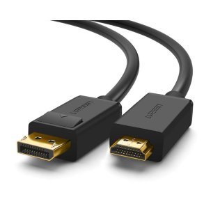 Ugreen 10239 videokabel adapter 1,5 m DisplayPort HDMI Sort