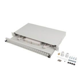 Lanberg FOP1-24SD-LQS patch panel 1U