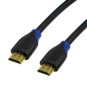 LogiLink CH0067 HDMI-kabel 15 m HDMI Type A (Standard) Sort