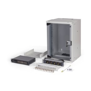 Digitus DN-49102-SET stativ 9U V�gmonteret stativ Gr�