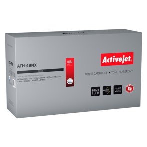 Activejet tonerpatron ATH-49NX (erstatning HP 49X Q5949X, Canon CRG-708H; Supreme; 6000 sider; sort)