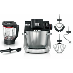 Bosch Serie 6 MUMS6ZS17 foodprocessor 1600 W 5,5 L Sort, Rustfrit stl