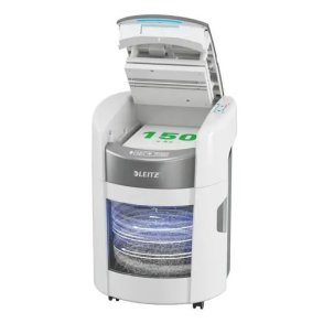 Leitz IQ Optimax AutoFeed 150 papirmakulator, P5, 150 ark, 15 l
