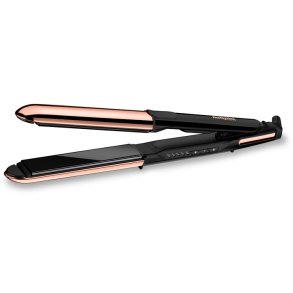 BaByliss Straight & Curl Brilliance Krllejern Varm Sort, Rose 3 m