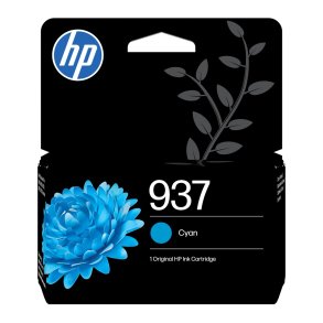 HP 937 original bl�kpatron, cyan