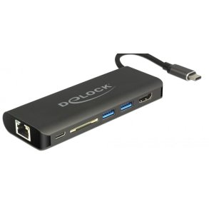 DeLOCK 87721 dockingstation USB 3.2 Gen 1 (3.1 Gen 1) Type-A Sort