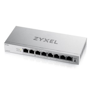 Zyxel GS1200-8HPV3 Administreret L2 Gigabit Ethernet (10/100/1000) Str�m over Ethernet (PoE) Desktop Gr�