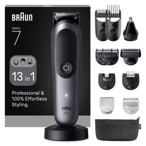 Braun 80789908 skg- og hrtrimmer Mrkegr 21 Lithium-Ion (Li-Ion)