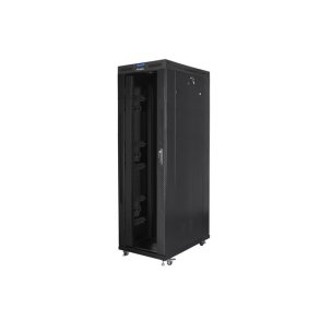 Lanberg FF01-8242-12BL stativ 42U Fritstende reol Sort