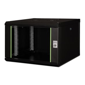 Digitus DN-19 07U-6/6-SW stativ 7U V�gmonteret stativ Sort