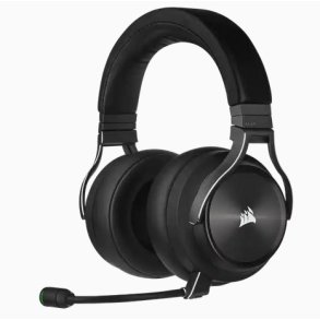 Corsair VIRTUOSO RGB Wireless XT Headset Kabel & trdls Bluetooth Sort