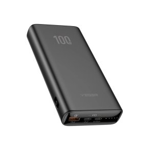 VEGER T100 powerbank Lithium-Ion (Li-Ion) 20000 mAh Sort