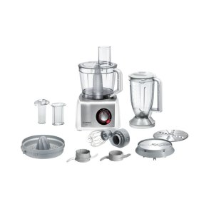 Bosch MC812S820 foodprocessor 1250 W 3,9 L Rustfrit st�l, Hvid