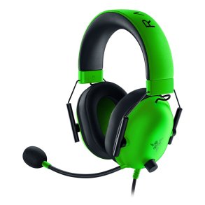 Razer BlackShark V2 X Headset Ledningsf�rt Spil Gr�n, Sort