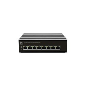 LevelOne IFS-0801 netv�rksswitch Ikke administreret Fast Ethernet (10/100) Sort