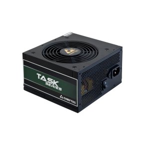 Chieftec Task TPS-600S enhed til str�mforsyning 600 W 20+4 pin ATX ATX Sort