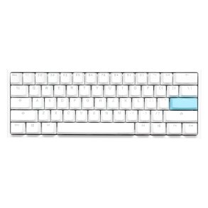 Ducky DKON2061ST tastatur Spil USB QWERTZ Tysk Hvid