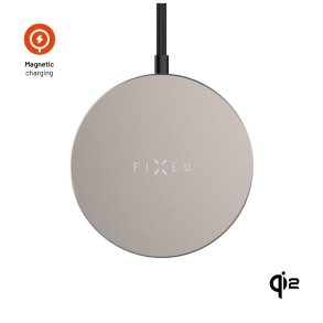 FIXED FIXMPADS-TI oplader til mobil enhed Smartphone Titanium USB Tr�dl�s opladning Hurtig opladning Indend�rs
