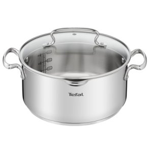 Tefal DUETTO+ G7194655 sovsegryde Rund Rustfrit st�l