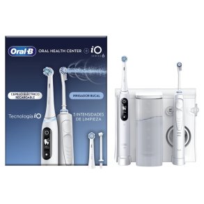 Oral-B iO6 & OxyJet Voksen Roterende, pulserende tandb�rste Hvid