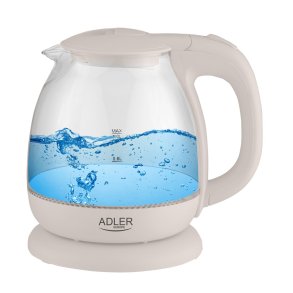 Adler AD 1283C elkedel 1 L 900 W Cremefarvet