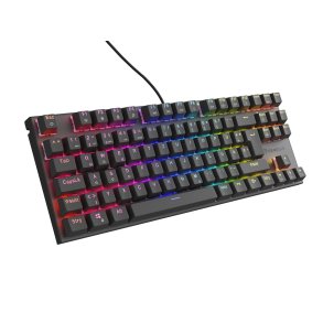 GENESIS NKG-1886 tastatur Spil USB QWERTZ Tysk Sort