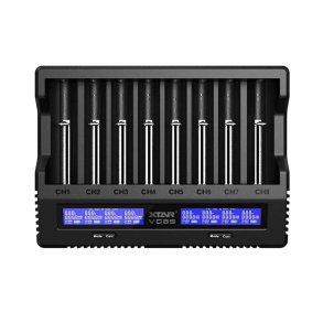 Battery charger Li-ion and NiMH - 8 slots