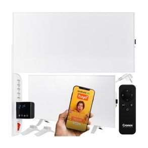 CRONOS CRP-770TWP INFRARDT VARMEAPPARAT 770W HVID