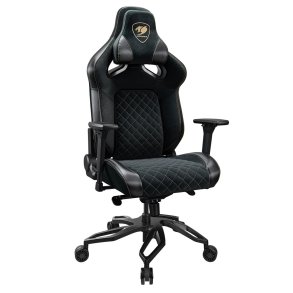 COUGAR CGR-T2F-GLB Universal gamingstol Polstret vatteret s�de Sort