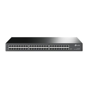 TP-Link TL-SG1048 netv�rksswitch Ikke administreret Gigabit Ethernet (10/100/1000) 1U Sort