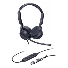Yealink Dual Teams-headset med USB-C/A-tilslutning