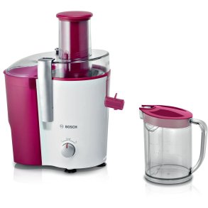 Bosch MES25C0 citruspresser og juicemaskine Frugtpresser 700 W Cherry (fruit), Transparent, Hvid