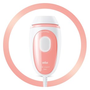 Braun Silk-expert PL1000 IPL-h�rfjerner Intenst pulserende lys (IPL) Lyser�d, Hvid