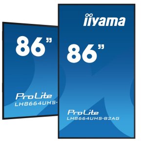 iiyama LH8664UHS-B2AG skilte display Digital fladpaneldisplay 2,18 m (86