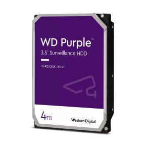 Western Digital Purple harddisk 4 TB 5400 rpm 256 MB 3.5
