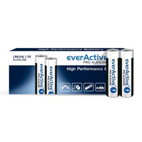 Batterier AA/LR6 everActive Pro Alkaline - 10 stk.