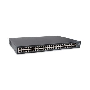 LevelOne GTU-5211 netv�rksswitch Ikke administreret Gigabit Ethernet (10/100/1000) Sort