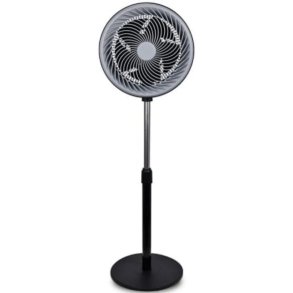 Daewoo DW9004 gulvventilator, 30 cm, sort