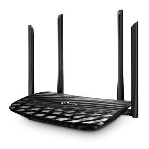 TP-Link AC1200 tr�dl�s router Gigabit Ethernet Dual-band (2,4 GHz / 5 GHz) Sort