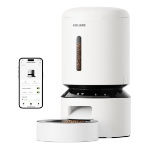 Petlibro Granary Smart vandsk�l og foderautomat til hund og kat Hvid Automatisk foderautomat til k�ledyr