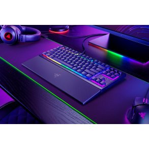 Razer Ornata V3 Tenkeyless tastatur Spil USB QWERTZ Sort