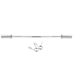 Lige olympisk vgtstang 7.9kg/1200mm + fjederklemmer HMS GOP120