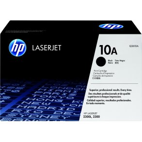 HP 10A Black Original LaserJet Toner Cartridge tonerpatron 1 stk Sort