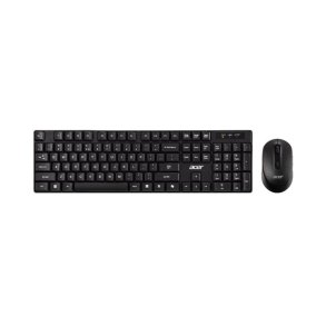 Acer GP.ACC11.03M tastatur Mus inkluderet Hjemme/kontor RF tr�dl�st Sort, Gr�