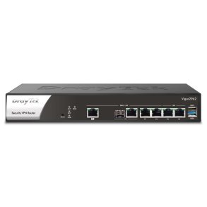 DrayTek Vigor 2962 kabelforbundet router 2.5 Gigabit Ethernet Sort, Hvid